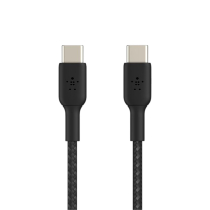 BELKIN Câble Tressé USB-C vers USB-C 0,15m (Noir)