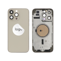 Châssis Complet (Coque Arrière Pré-montée) Or iPhone 14 Pro Max (Pulled A)