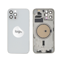 Châssis Complet (Coque Arrière Pré-montée) Argent iPhone 12 Pro (Pulled B)