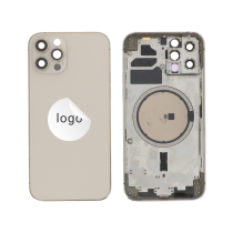 Châssis Complet (Coque Arrière Pré-montée) Or iPhone 12 Pro (Pulled B)