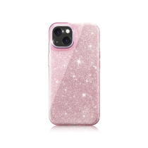 Coque Glitter iPhone 16 Pro (Rose)