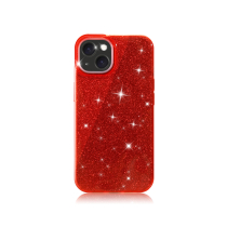Coque Glitter iPhone 16 Pro Max (Rouge)