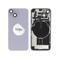 Vitre Arrière Violette iPhone 14 (Avec Composants) (Pulled A)