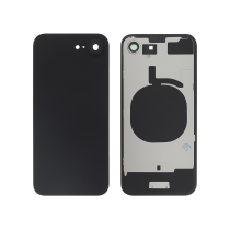 Vitre Arrière Noire iPhone 16e (Sans Logo)