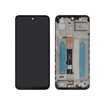Ecran Complet Noir Moto G31 (Avec châssis)