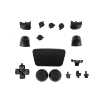 Kit 16 Boutons Manette PS5 DualSense (Noir) (BDM-030)