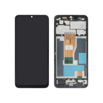 Ecran Complet Noir Realme C30 (Avec Châssis)
