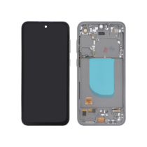 Ecran Complet Graphite OLED Galaxy S23 FE (S711B) (Avec châssis)