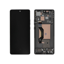 Ecran Complet Gris Motorola Edge 50 (Avec châssis) (ReLife)