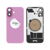 Vitre Arrière Rose iPhone 16 (Pulled A)