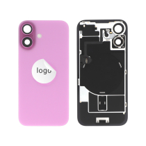 Vitre Arrière Rose iPhone 16 (Avec Composants) (Pulled A)