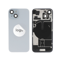 Vitre Arrière Bleue iPhone 15 (Avec Composants) (Pulled A)