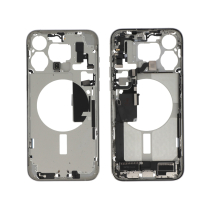 Châssis Central Titane Blanc iPhone 15 Pro Max (Avec Composants) (Pulled A)