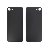 Vitre Arrière Grise Sidéral iPhone 8/SE2 (Large Hole) (Sans Logo)