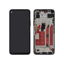 Ecran Complet Noir Huawei P40 Lite 5G (Avec Châssis)