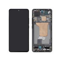 Ecran Complet Noir Xiaomi 12/12X (Avec Châssis)