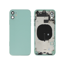 Vitre Arrière Complète Verte iPhone 11 (Sans Logo) 