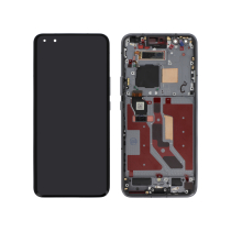 Ecran Complet Noir Honor Magic 5 Pro (avec châssis) (ReLife)
