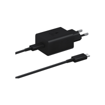 SAMSUNG Pack Chargeur 45W + Câble USB-C (Noir)