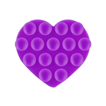 Support Ventouse Coeur (Violet)
