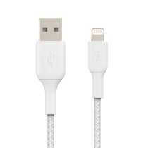 BELKIN Câble Tressé Lightning 1m (Blanc)