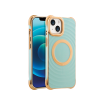 Coque Glam MagSafe iPhone 15 Pro Max (Cyan)