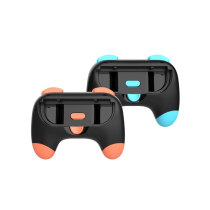 DOBE Grip Manette Cartoon Nintendo Switch 2 (Bleu/Orange) (Lot de 2) 