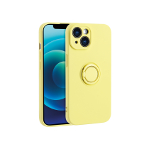 Coque Finger Grip iPhone 15 Pro (Jaune)