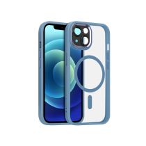 COVERME Coque ONYX MagSafe iPhone 15 Pro (Bleu Alpin)