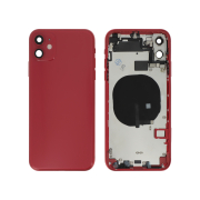 Vitre Arrière Complète Rouge iPhone 11 (Sans Logo) 