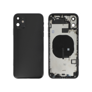 Vitre Arrière Complète Noire iPhone 11 (Sans Logo) 