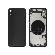 Vitre Arrière Complète Noire iPhone XR (Sans Logo) 