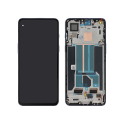 Ecran Complet Noir OnePlus Nord 2 5G (avec châssis) (ReLife)